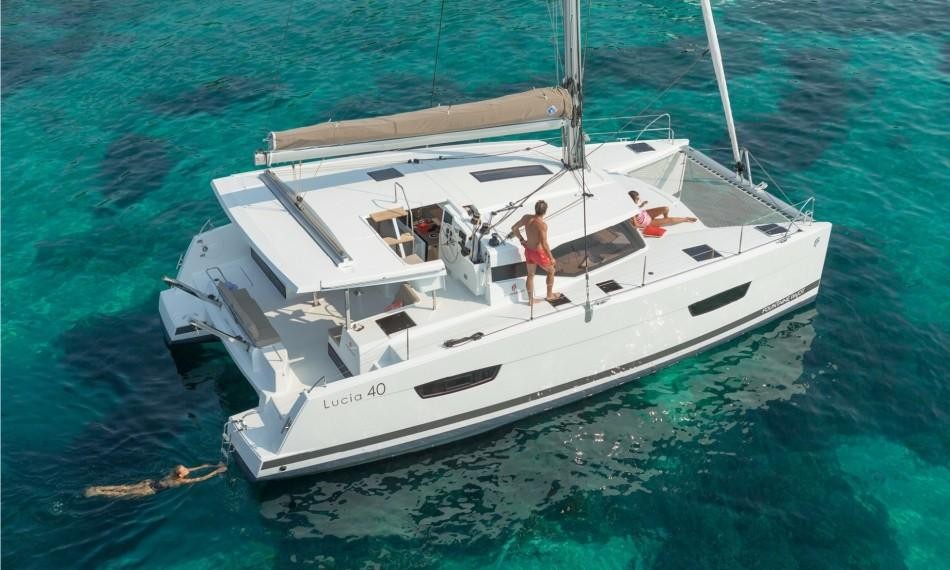 Used Sail Catamaran for Sale 2019 LUCIA 40 Boat Highlights