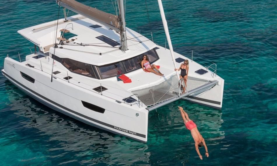 Used Sail Catamaran for Sale 2019 LUCIA 40 Boat Highlights