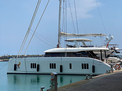 Used Sail Catamaran for Sale 2019 Sunreef 80 
