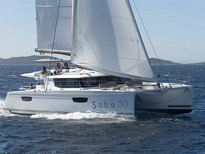 Used Sail Catamaran for Sale 2019 Saba 50 