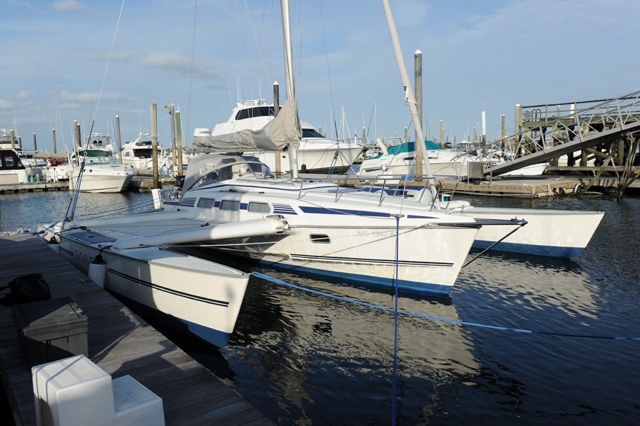 Used Sail Trimaran for Sale 1994 Dragonfly 1000 
