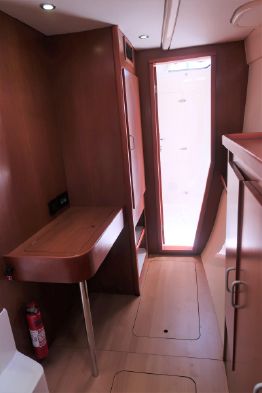 Used Sail Catamaran for Sale 2015 Leopard 39 Layout & Accommodations