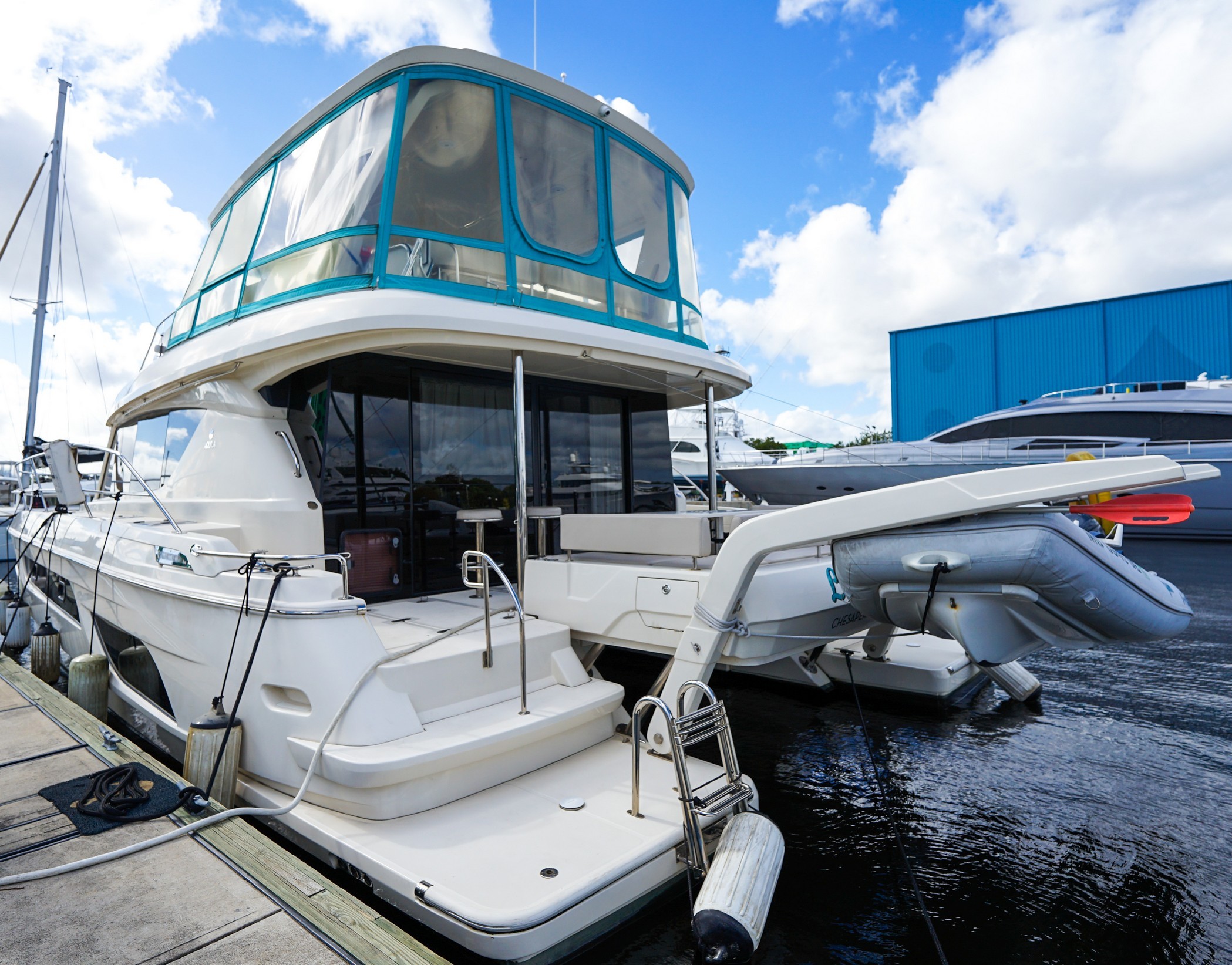 Used Power Catamaran for Sale 2018 Aquila 48 Boat Highlights