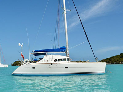 Used Sail Catamaran for Sale 2001 Lagoon 410 