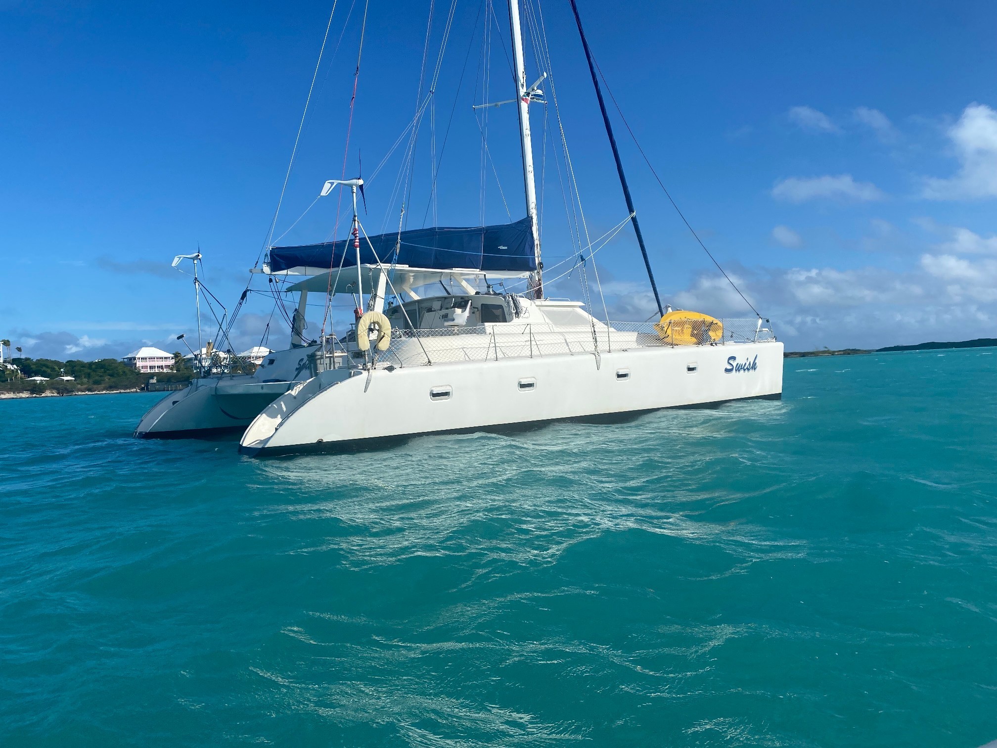 Used Sail Catamaran for Sale 1995 Mayotte 47 Boat Highlights