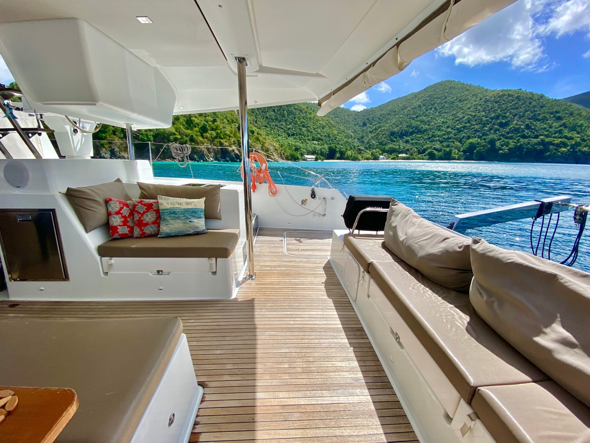 Used Sail Catamaran for Sale 2017 Saba 50 Layout & Accommodations
