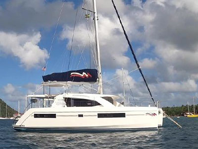 Used Sail Catamaran for Sale 2016 Leopard 40 