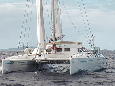 Used Sail Catamarans for Sale 1999 Etincelle
