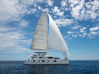 Used Sail Catamaran for Sale 2018 Sunreef 74C 