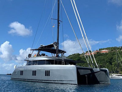 Used Sail Catamaran for Sale 2020 Sunreef 60 