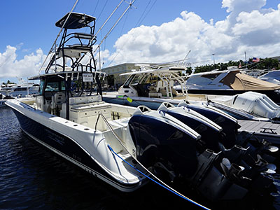 Used Power Catamarans for Sale 2014 4200 Siesta HCB