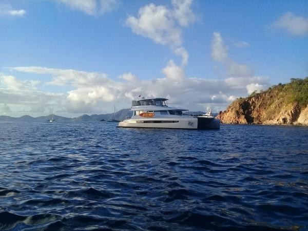 Used Power Catamaran for Sale 2017 Voyage 650 PC Boat Highlights