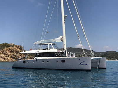 Used Sail Catamaran for Sale 2008 Sunreef 62 