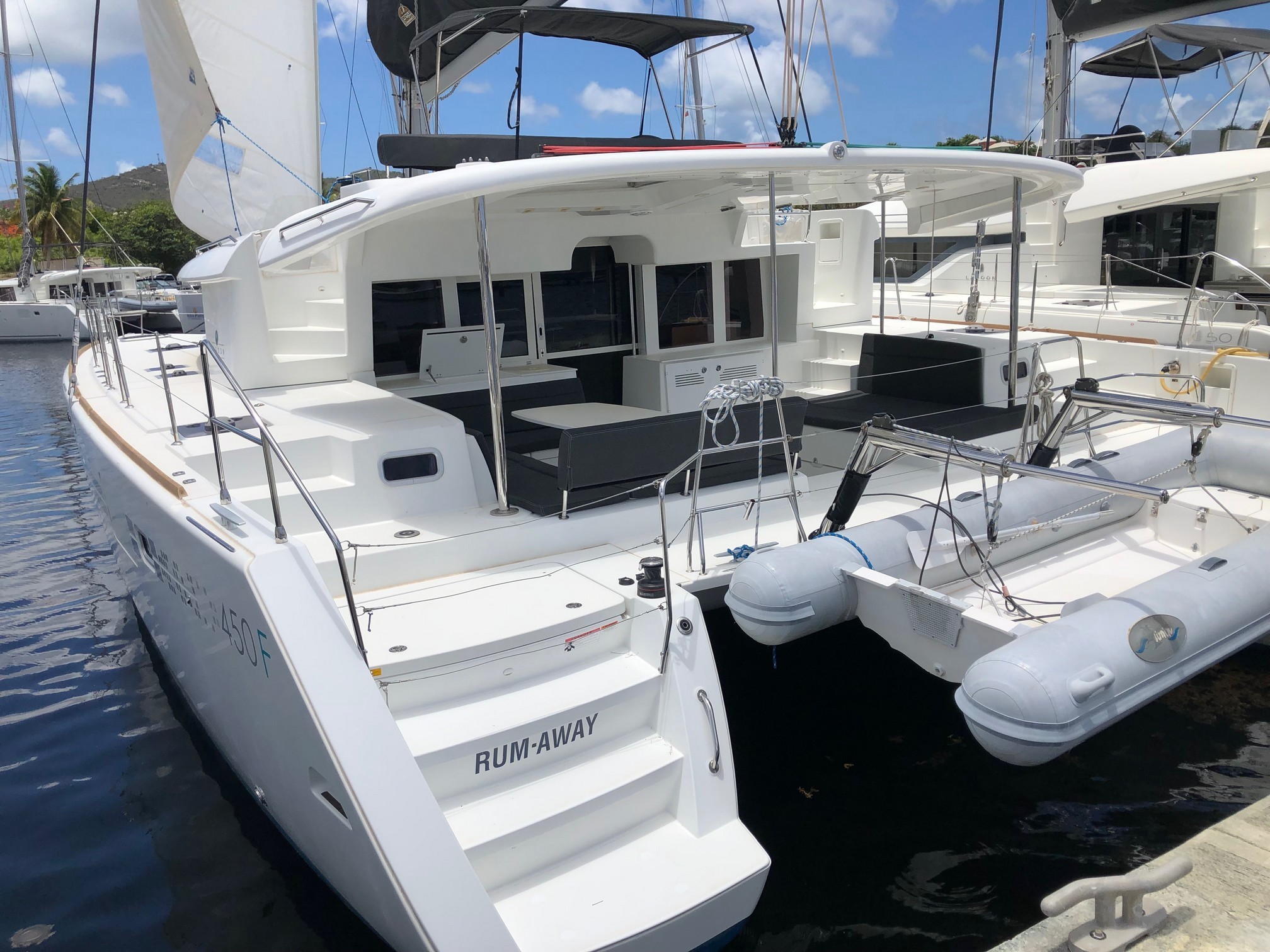 Used Sail Catamaran for Sale 2018 Lagoon 450 F Boat Highlights