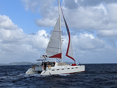 Sail Catamarans for Sale 2011 Fastcat 445 Green Motion 