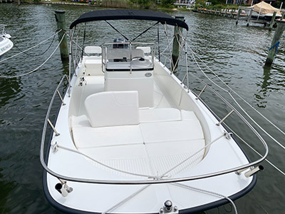 Used Power Catamarans for Sale 2017 Boston Whaler 210