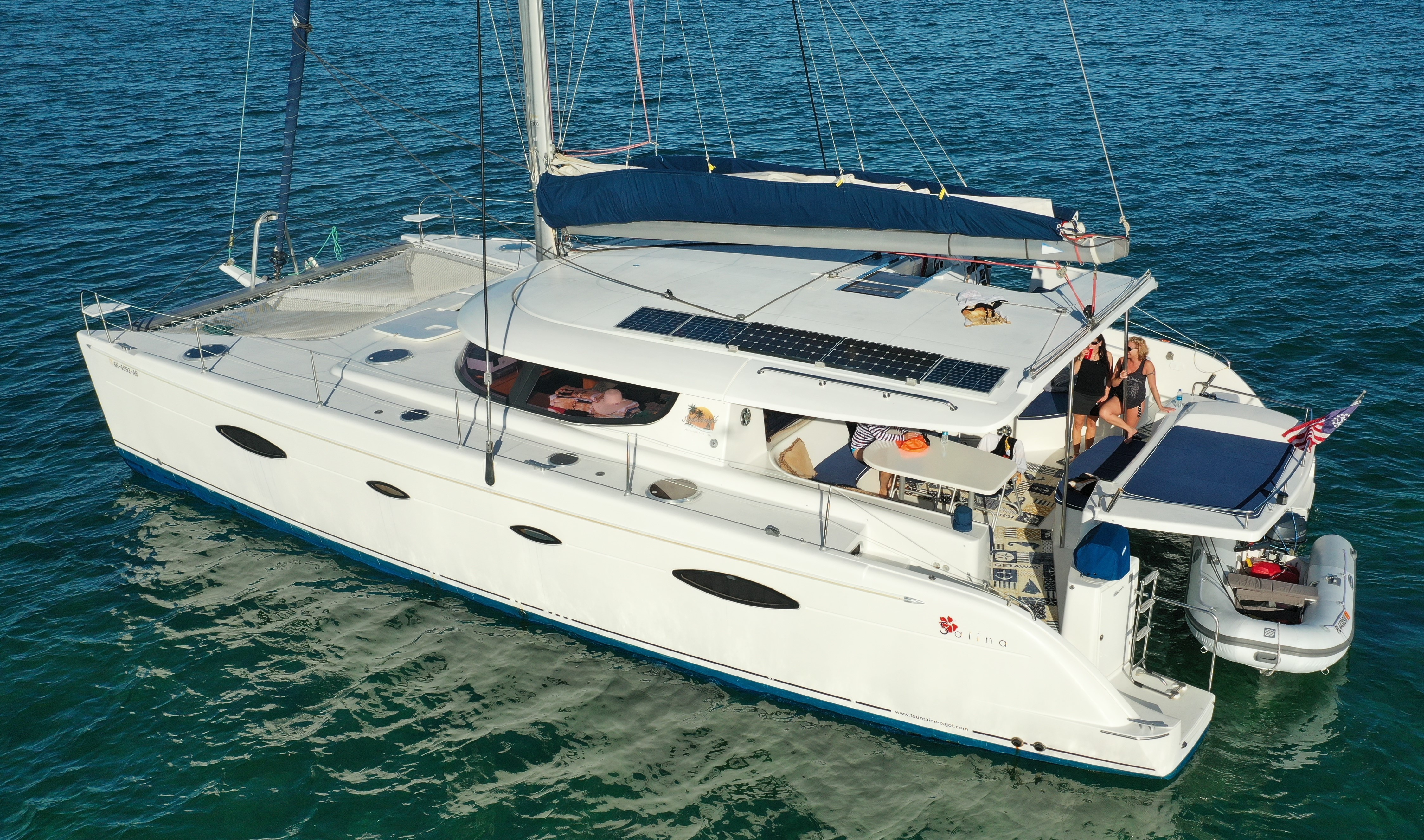 Used Sail Catamaran for Sale 2008 Salina 48 