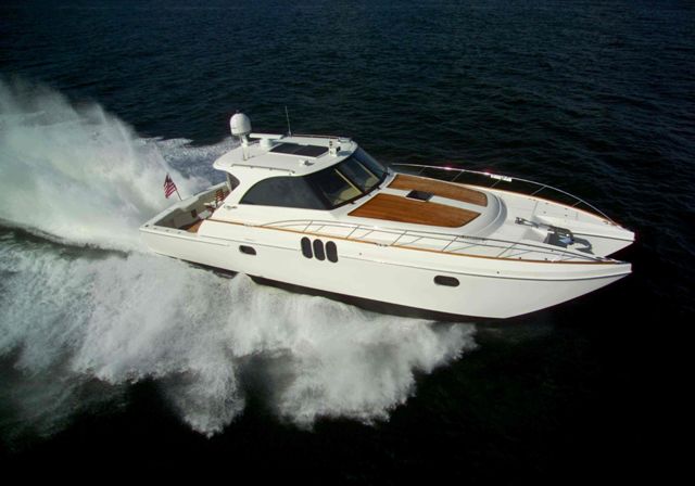 Used Power Catamaran for Sale 2011 Enclosed Helm 53 Boat Highlights