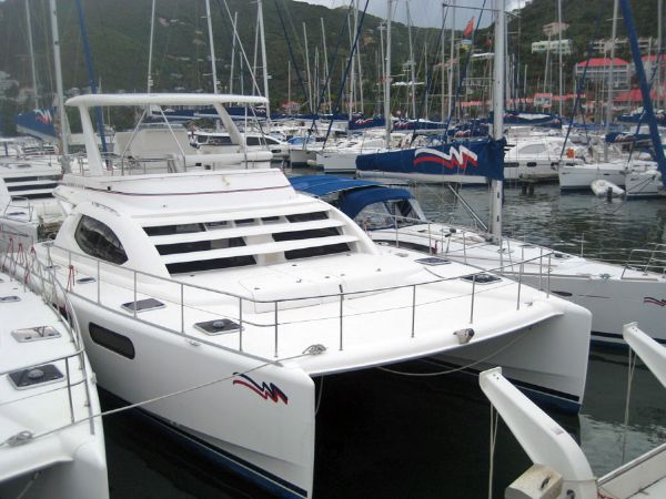 Used Power Catamaran for Sale 2007 Leopard 47 PC  Boat Highlights