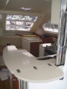 Used Sail Catamaran for Sale 2009 Leopard 40 Layout & Accommodations