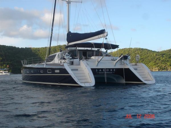 Used Sail Catamaran for Sale 2002 Privilege 58 Boat Highlights