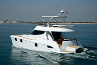 New Power Catamaran for Sale  Fisher 435 