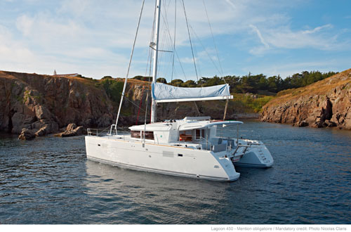 New Sail Catamaran for Sale 2013 Lagoon 450 Boat Highlights