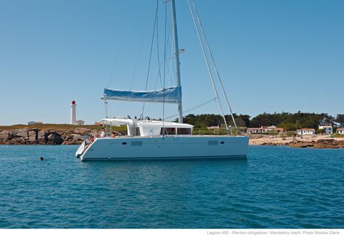 New Sail Catamaran for Sale 2013 Lagoon 450 Boat Highlights