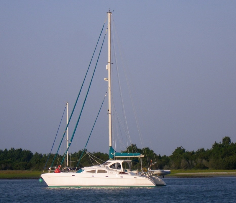 Used Sail Catamaran for Sale 2005 Broadblue 46 Boat Highlights