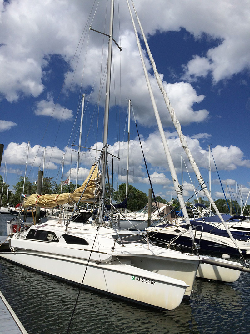 Used Sail Trimaran for Sale 2005 Telstar 28  Boat Highlights