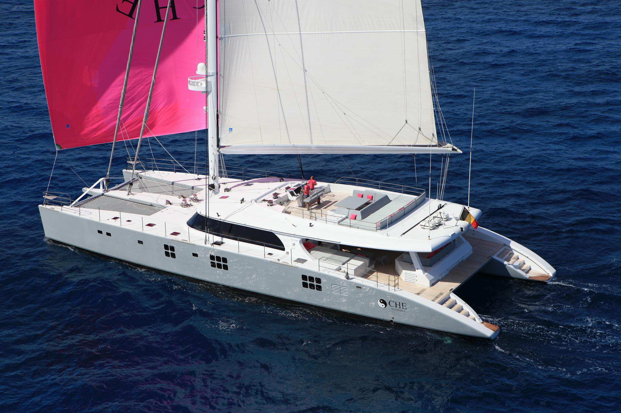 Launched Sail Catamaran for Sale  Sunreef 114 