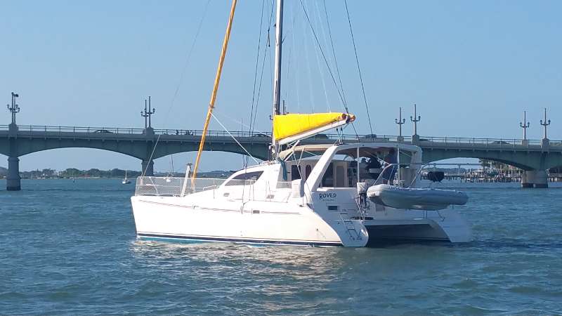 Used Sail Catamaran for Sale 1999 Leopard 38 Boat Highlights