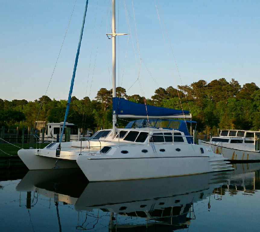 FOURTEEN Catamarans For Sale. 39 feet in length. 
Price range s tarting from $149,900 to $273,903.