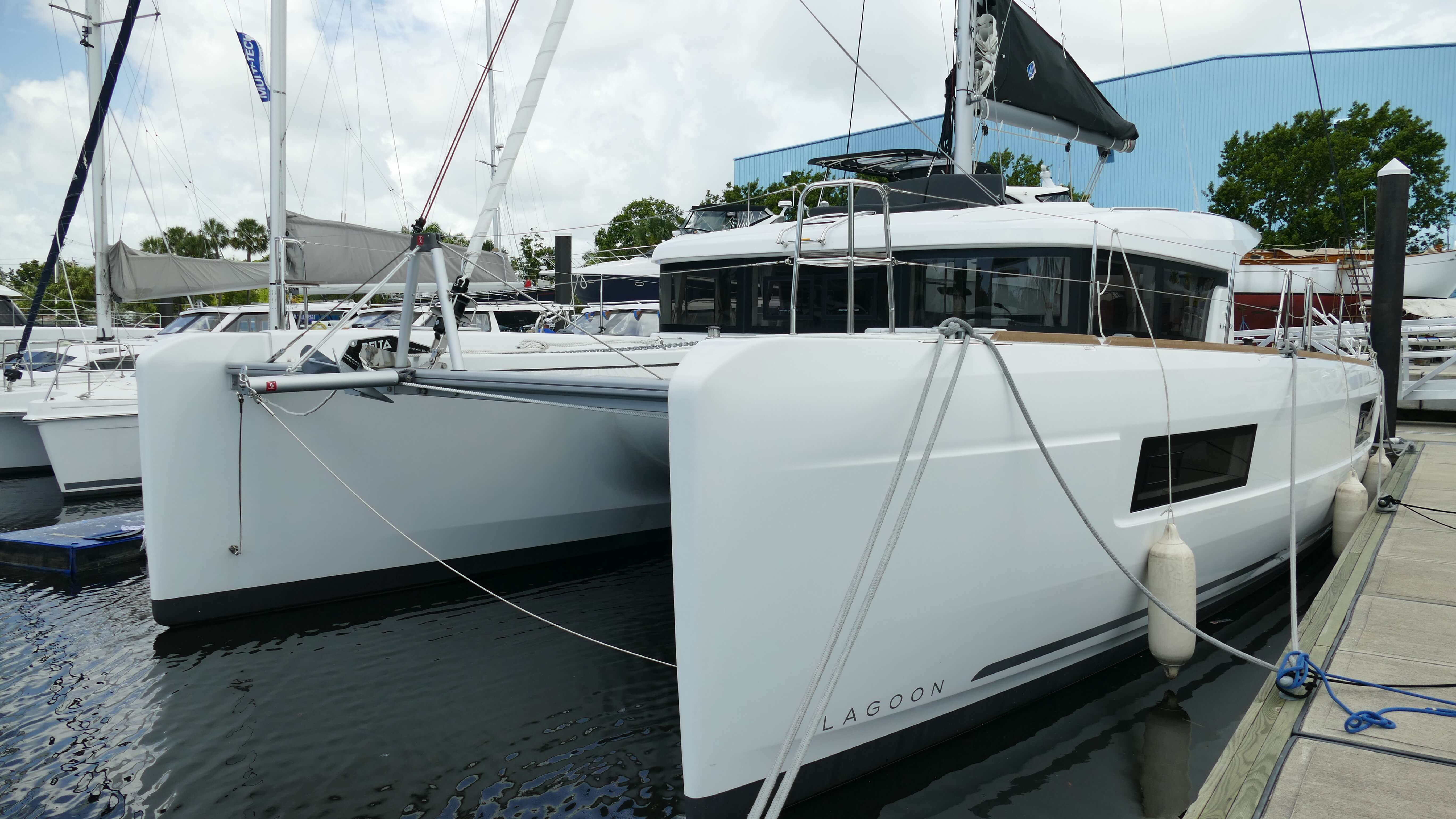New Catamarans: 40 Feet: Fountaine Pajot, Nauitech and Lagoon Catamarans 