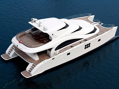 Power Catamarans for Sale  70 Sunreef Power