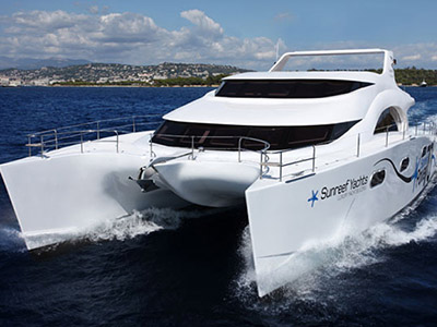 Launched Power Catamaran for Sale  70 Sunreef Power 