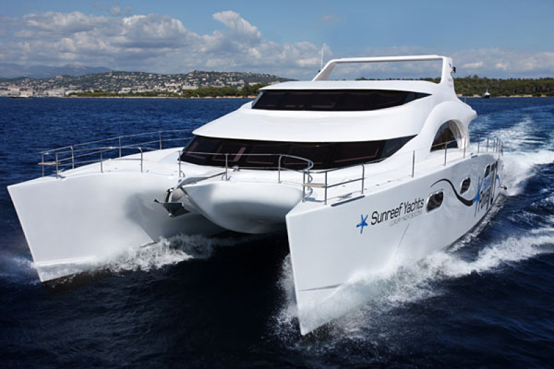 Launched Power Catamaran for Sale  70 Sunreef Power 