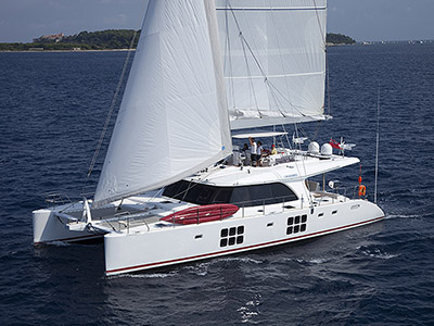 Launched Sail Catamaran for Sale  Sunreef 60 Loft 