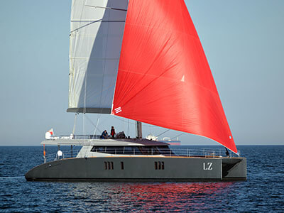 Launched Sail Catamaran for Sale  Sunreef 74 