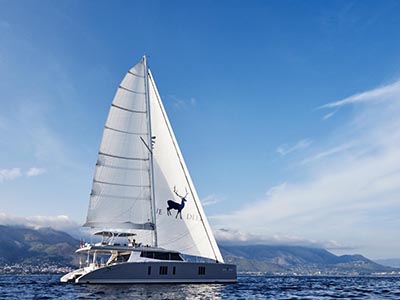 Launched Sail Catamaran for Sale  Sunreef 74 