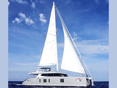 Launched Sail Catamaran for Sale  Sunreef 74 