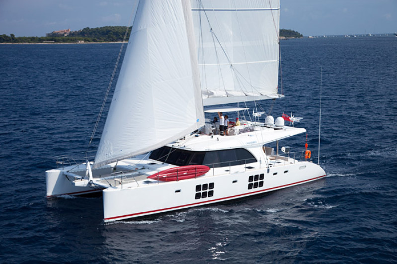 Used Sail Catamaran for Sale 2011 Sunreef 58 