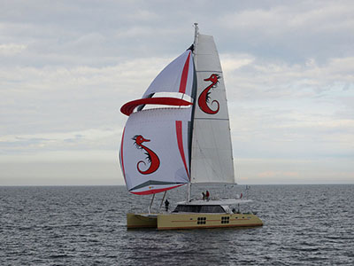 Launched Sail Catamaran for Sale  Sunreef 58 