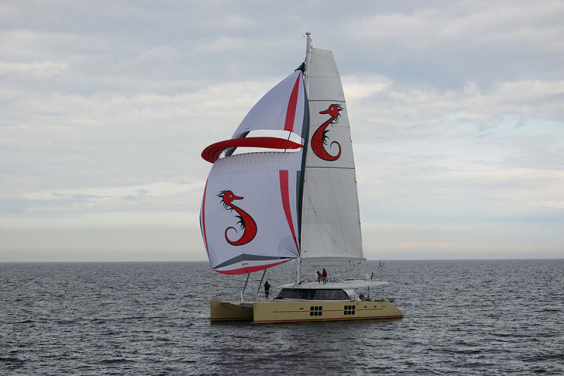 Launched Sail Catamaran for Sale  Sunreef 58 