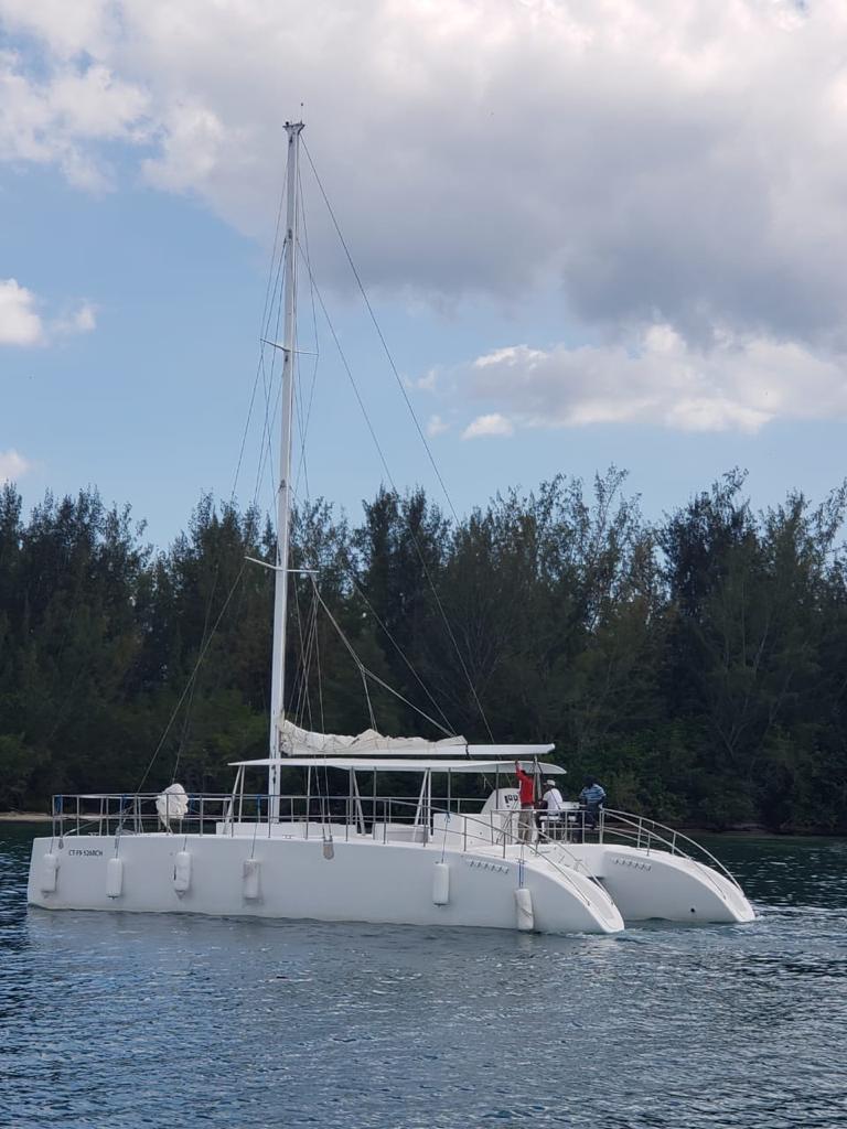 charter sailing catamaran for sale