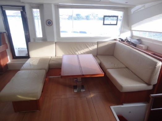 Used Sail Catamaran for Sale 2013 Leopard 48 Layout & Accommodations