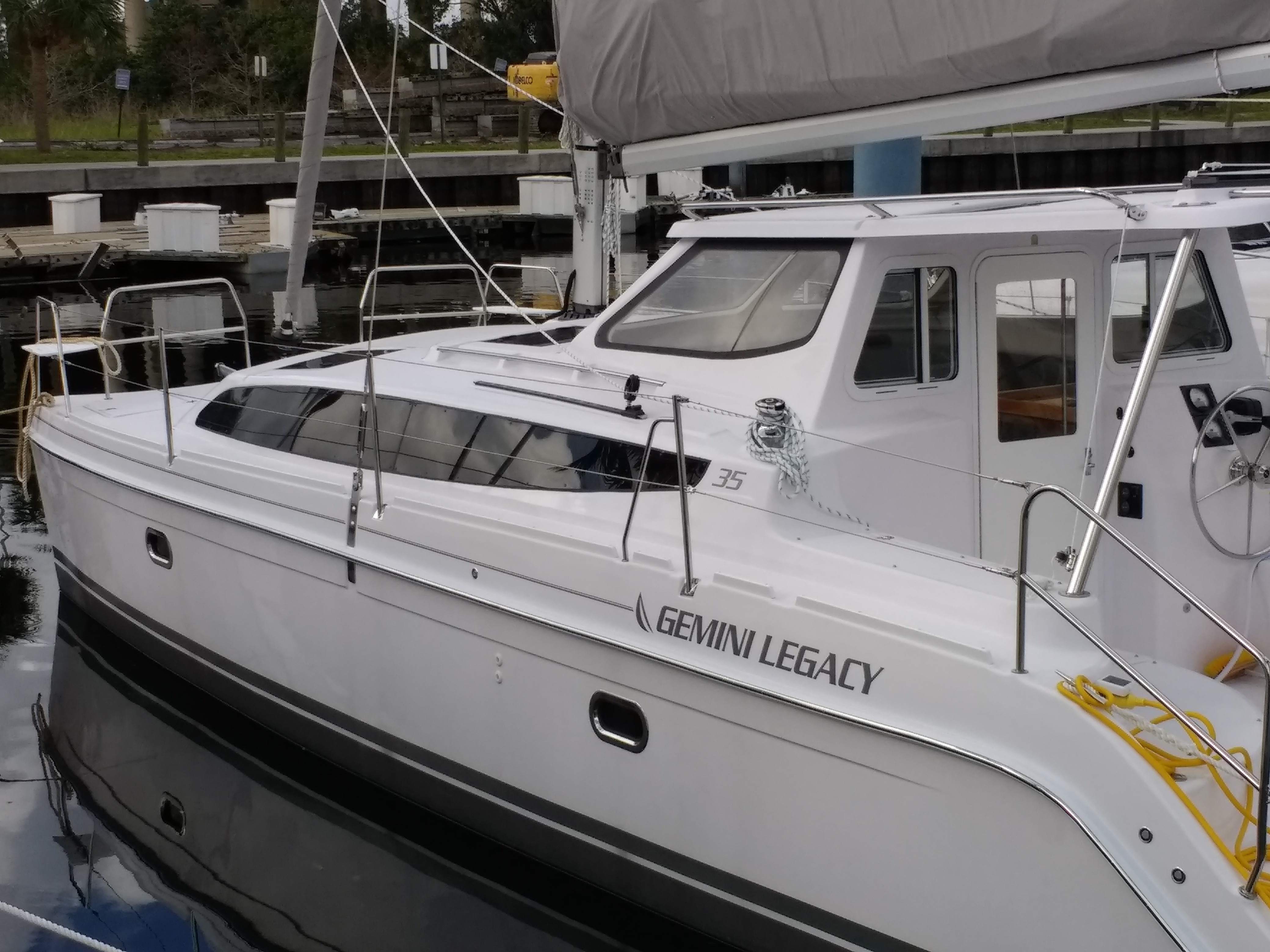 Used Sail Catamaran for Sale 2017 Legacy 35 Boat Highlights