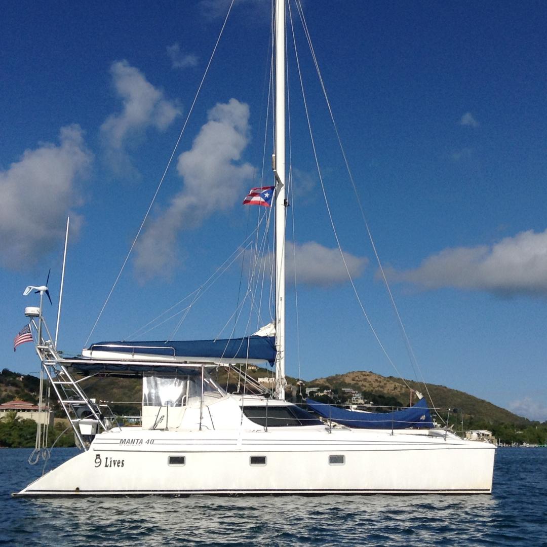 used 40 ft catamaran