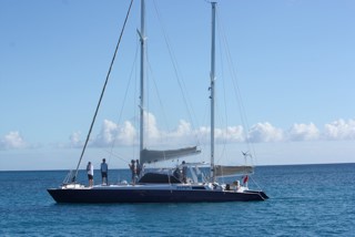 Used Sail Catamaran for Sale 1979 Spronk 50 Ketch Rigged Boat Highlights
