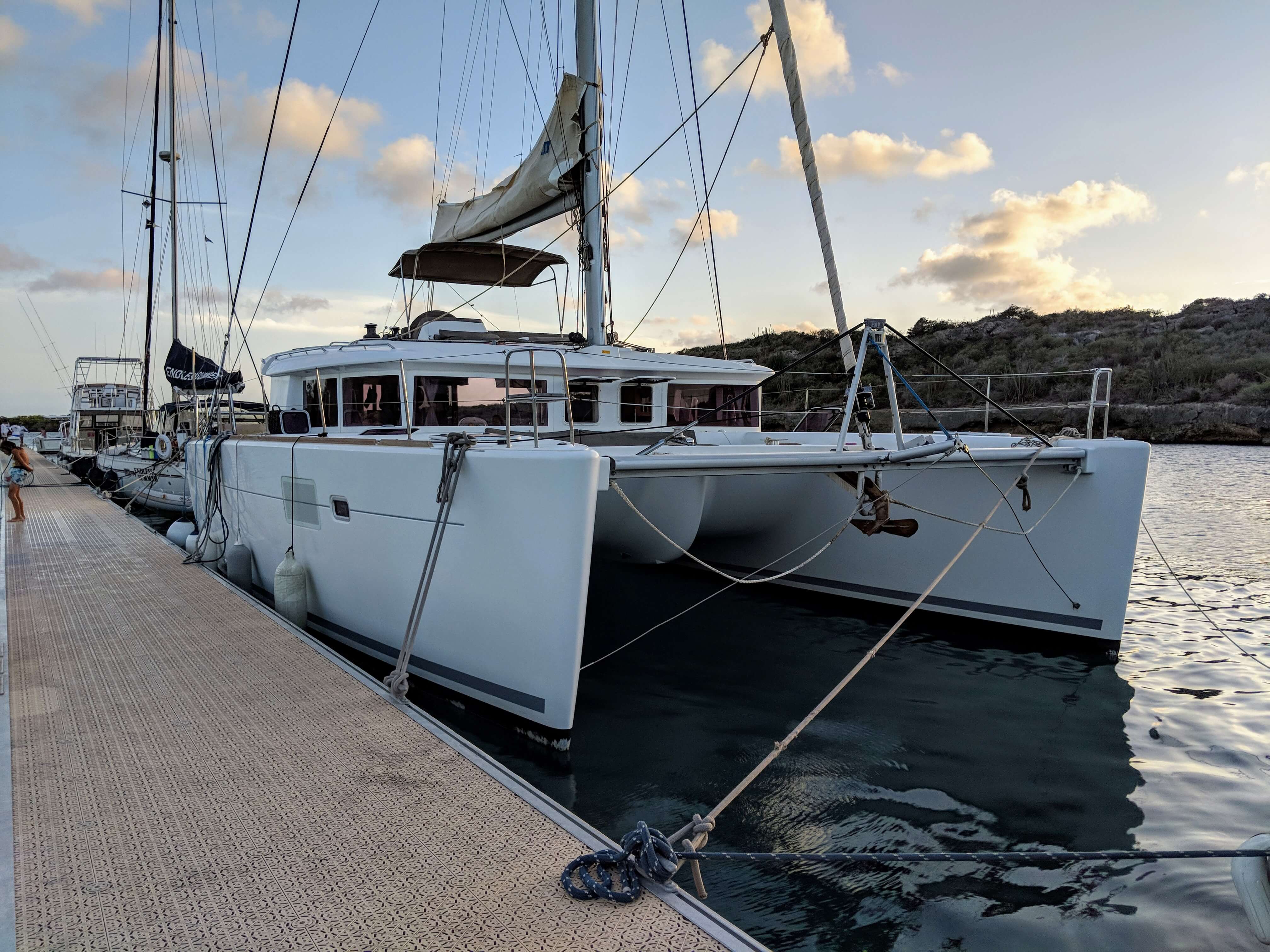 second hand lagoon catamaran